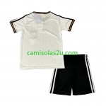 Camisolas de futebol Alemanha Retro Criança Equipamento Principal 1996 Manga Curta